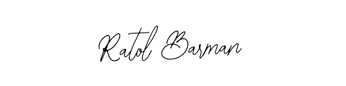 The best way (Bearetta-2O07w) to make a short signature is to pick only two or three words in your name. The name Ratol Barman include a total of six letters. For converting this name. Ratol Barman signature style 12 images and pictures png