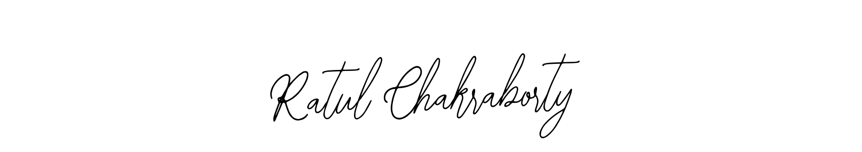 Create a beautiful signature design for name Ratul Chakraborty. With this signature (Bearetta-2O07w) fonts, you can make a handwritten signature for free. Ratul Chakraborty signature style 12 images and pictures png