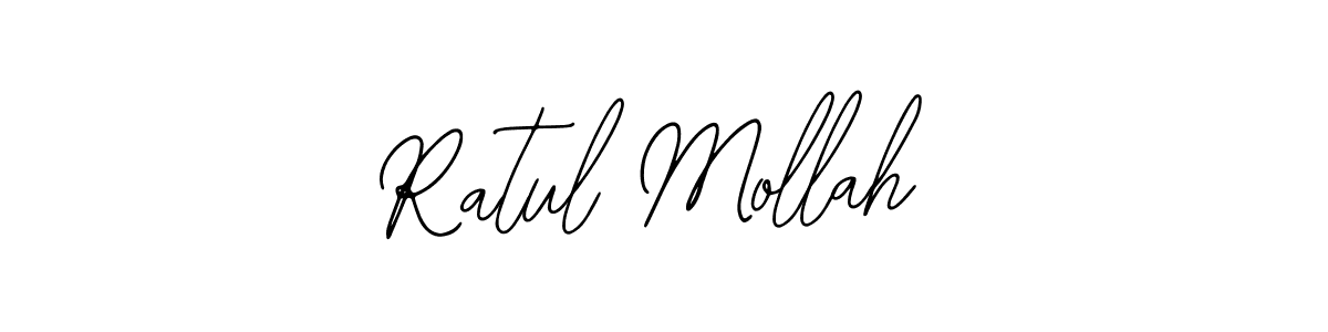 if you are searching for the best signature style for your name Ratul Mollah. so please give up your signature search. here we have designed multiple signature styles  using Bearetta-2O07w. Ratul Mollah signature style 12 images and pictures png