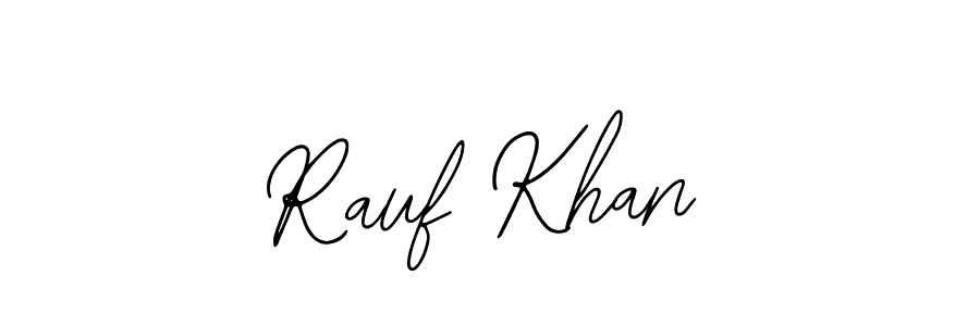 Create a beautiful signature design for name Rauf Khan. With this signature (Bearetta-2O07w) fonts, you can make a handwritten signature for free. Rauf Khan signature style 12 images and pictures png