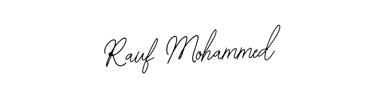 It looks lik you need a new signature style for name Rauf Mohammed. Design unique handwritten (Bearetta-2O07w) signature with our free signature maker in just a few clicks. Rauf Mohammed signature style 12 images and pictures png