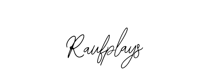 Bearetta-2O07w is a professional signature style that is perfect for those who want to add a touch of class to their signature. It is also a great choice for those who want to make their signature more unique. Get Raufplays name to fancy signature for free. Raufplays signature style 12 images and pictures png