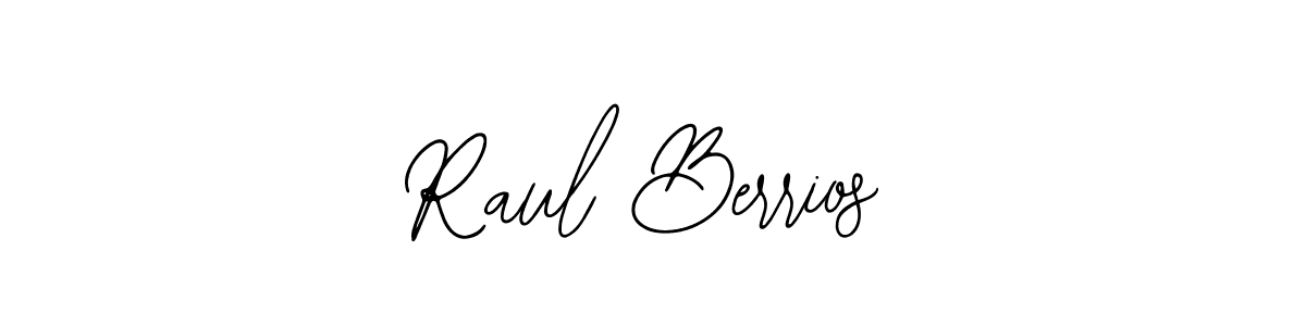 Use a signature maker to create a handwritten signature online. With this signature software, you can design (Bearetta-2O07w) your own signature for name Raul Berrios. Raul Berrios signature style 12 images and pictures png