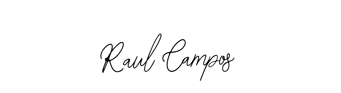 How to make Raul Campos signature? Bearetta-2O07w is a professional autograph style. Create handwritten signature for Raul Campos name. Raul Campos signature style 12 images and pictures png