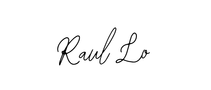 Create a beautiful signature design for name Raul Lo. With this signature (Bearetta-2O07w) fonts, you can make a handwritten signature for free. Raul Lo signature style 12 images and pictures png