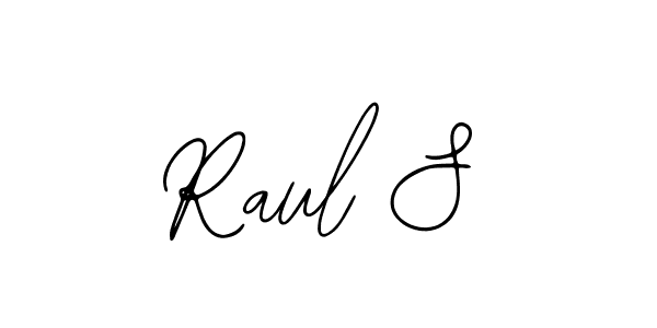 Raul S stylish signature style. Best Handwritten Sign (Bearetta-2O07w) for my name. Handwritten Signature Collection Ideas for my name Raul S. Raul S signature style 12 images and pictures png