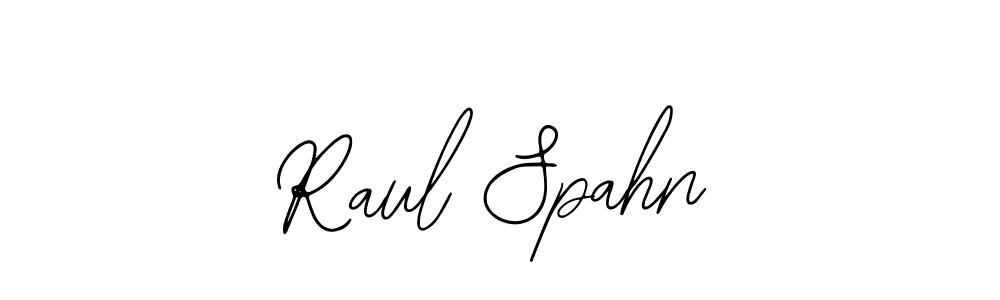 Raul Spahn stylish signature style. Best Handwritten Sign (Bearetta-2O07w) for my name. Handwritten Signature Collection Ideas for my name Raul Spahn. Raul Spahn signature style 12 images and pictures png