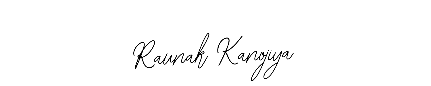 Make a beautiful signature design for name Raunak Kanojiya. With this signature (Bearetta-2O07w) style, you can create a handwritten signature for free. Raunak Kanojiya signature style 12 images and pictures png