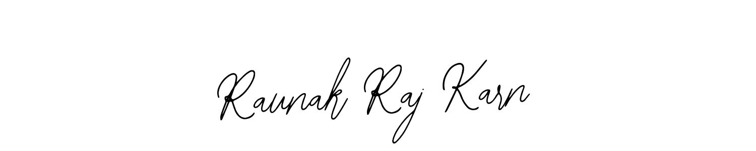 You should practise on your own different ways (Bearetta-2O07w) to write your name (Raunak Raj Karn) in signature. don't let someone else do it for you. Raunak Raj Karn signature style 12 images and pictures png