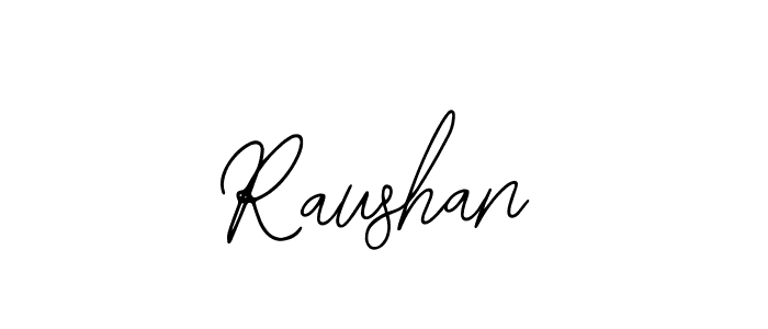 if you are searching for the best signature style for your name Raushan. so please give up your signature search. here we have designed multiple signature styles  using Bearetta-2O07w. Raushan signature style 12 images and pictures png