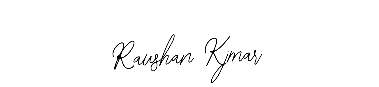 How to make Raushan Kjmar name signature. Use Bearetta-2O07w style for creating short signs online. This is the latest handwritten sign. Raushan Kjmar signature style 12 images and pictures png