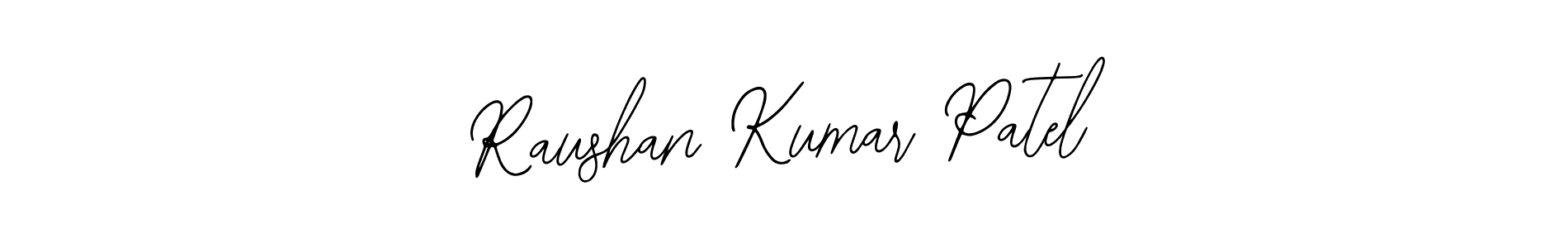 How to make Raushan Kumar Patel signature? Bearetta-2O07w is a professional autograph style. Create handwritten signature for Raushan Kumar Patel name. Raushan Kumar Patel signature style 12 images and pictures png
