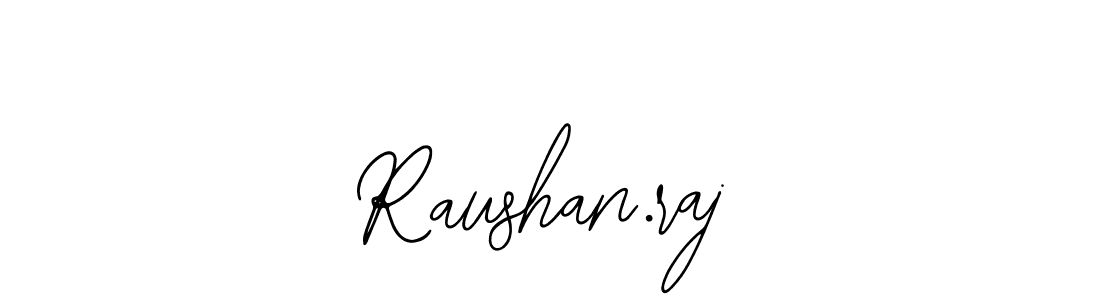 How to make Raushan.raj name signature. Use Bearetta-2O07w style for creating short signs online. This is the latest handwritten sign. Raushan.raj signature style 12 images and pictures png