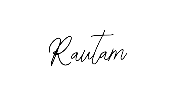 Make a beautiful signature design for name Rautam. With this signature (Bearetta-2O07w) style, you can create a handwritten signature for free. Rautam signature style 12 images and pictures png