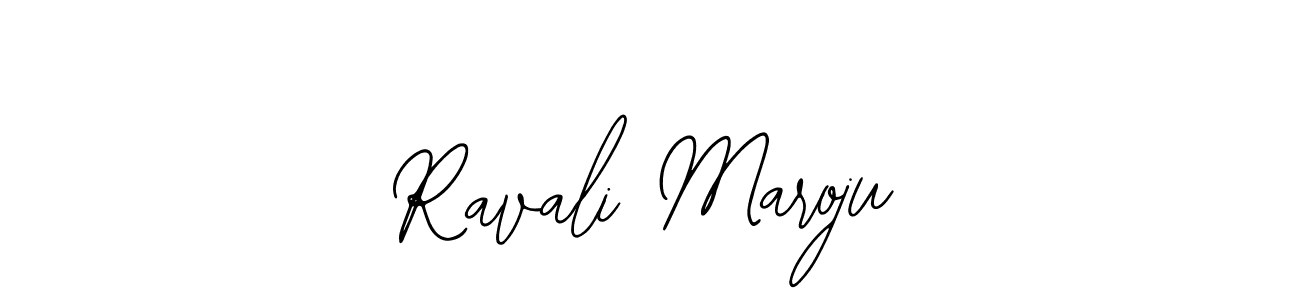 Create a beautiful signature design for name Ravali Maroju. With this signature (Bearetta-2O07w) fonts, you can make a handwritten signature for free. Ravali Maroju signature style 12 images and pictures png
