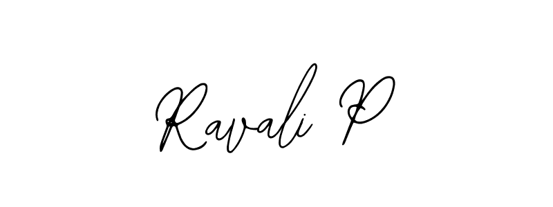 Make a beautiful signature design for name Ravali P. Use this online signature maker to create a handwritten signature for free. Ravali P signature style 12 images and pictures png