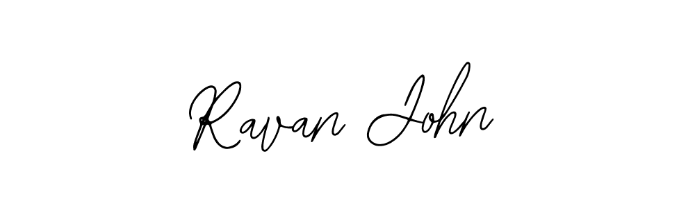 Bearetta-2O07w is a professional signature style that is perfect for those who want to add a touch of class to their signature. It is also a great choice for those who want to make their signature more unique. Get Ravan John name to fancy signature for free. Ravan John signature style 12 images and pictures png