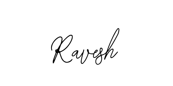 How to make Ravesh signature? Bearetta-2O07w is a professional autograph style. Create handwritten signature for Ravesh name. Ravesh signature style 12 images and pictures png