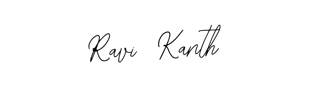 Create a beautiful signature design for name Ravi  Kanth. With this signature (Bearetta-2O07w) fonts, you can make a handwritten signature for free. Ravi  Kanth signature style 12 images and pictures png