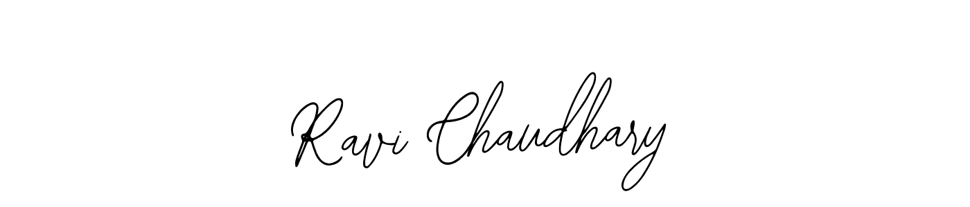 You should practise on your own different ways (Bearetta-2O07w) to write your name (Ravi Chaudhary) in signature. don't let someone else do it for you. Ravi Chaudhary signature style 12 images and pictures png