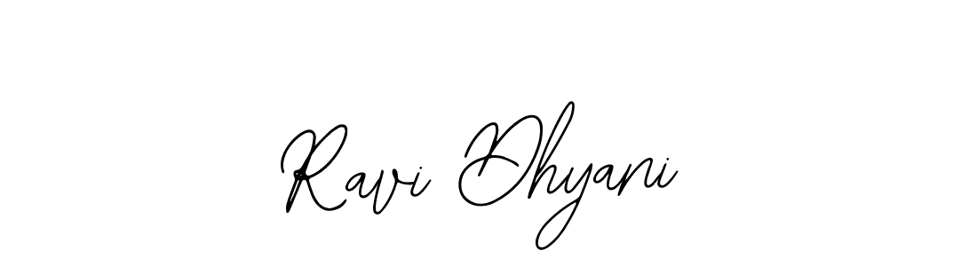 Use a signature maker to create a handwritten signature online. With this signature software, you can design (Bearetta-2O07w) your own signature for name Ravi Dhyani. Ravi Dhyani signature style 12 images and pictures png