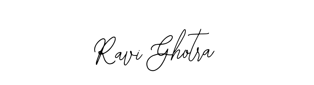 How to make Ravi Ghotra signature? Bearetta-2O07w is a professional autograph style. Create handwritten signature for Ravi Ghotra name. Ravi Ghotra signature style 12 images and pictures png