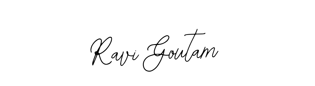 Design your own signature with our free online signature maker. With this signature software, you can create a handwritten (Bearetta-2O07w) signature for name Ravi Goutam. Ravi Goutam signature style 12 images and pictures png