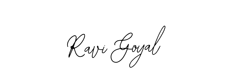 The best way (Bearetta-2O07w) to make a short signature is to pick only two or three words in your name. The name Ravi Goyal include a total of six letters. For converting this name. Ravi Goyal signature style 12 images and pictures png