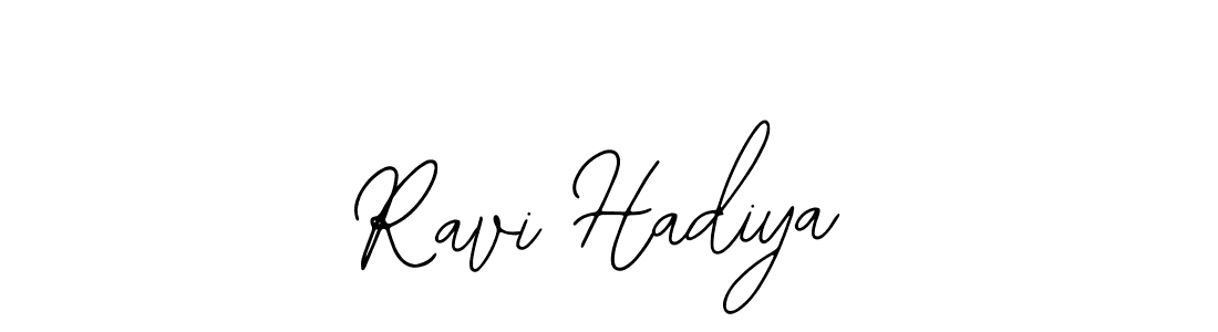 Make a beautiful signature design for name Ravi Hadiya. Use this online signature maker to create a handwritten signature for free. Ravi Hadiya signature style 12 images and pictures png