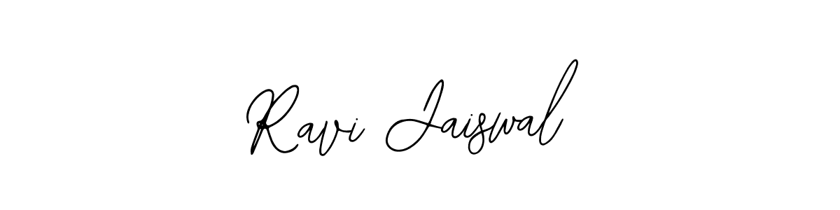 Use a signature maker to create a handwritten signature online. With this signature software, you can design (Bearetta-2O07w) your own signature for name Ravi Jaiswal. Ravi Jaiswal signature style 12 images and pictures png