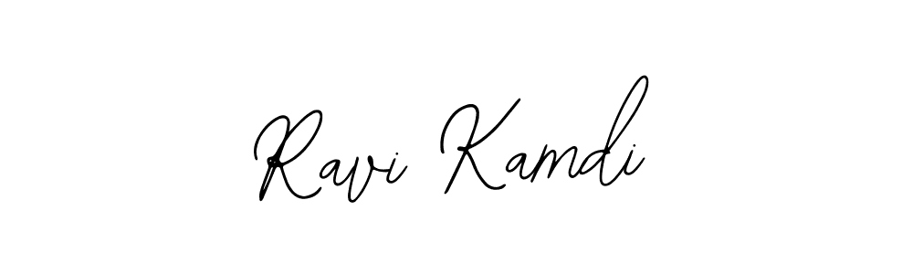 Ravi Kamdi stylish signature style. Best Handwritten Sign (Bearetta-2O07w) for my name. Handwritten Signature Collection Ideas for my name Ravi Kamdi. Ravi Kamdi signature style 12 images and pictures png