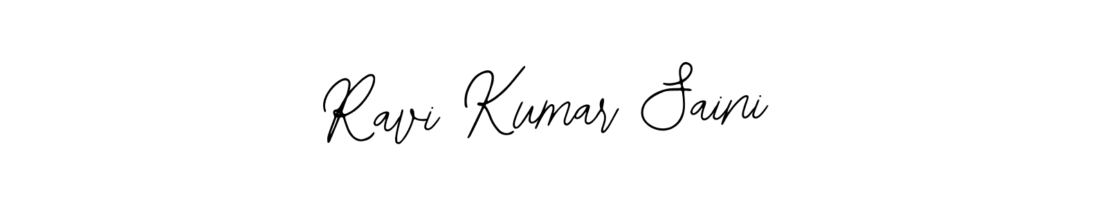 Ravi Kumar Saini stylish signature style. Best Handwritten Sign (Bearetta-2O07w) for my name. Handwritten Signature Collection Ideas for my name Ravi Kumar Saini. Ravi Kumar Saini signature style 12 images and pictures png