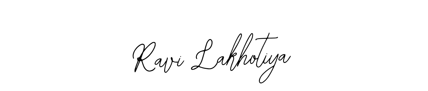 Make a beautiful signature design for name Ravi Lakhotiya. Use this online signature maker to create a handwritten signature for free. Ravi Lakhotiya signature style 12 images and pictures png