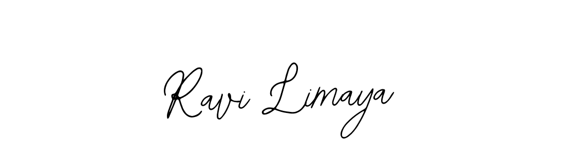 You should practise on your own different ways (Bearetta-2O07w) to write your name (Ravi Limaya) in signature. don't let someone else do it for you. Ravi Limaya signature style 12 images and pictures png
