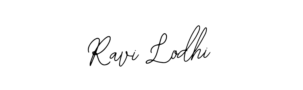 Design your own signature with our free online signature maker. With this signature software, you can create a handwritten (Bearetta-2O07w) signature for name Ravi Lodhi. Ravi Lodhi signature style 12 images and pictures png