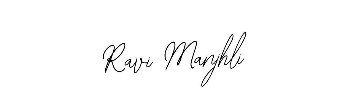 Also we have Ravi Manjhli name is the best signature style. Create professional handwritten signature collection using Bearetta-2O07w autograph style. Ravi Manjhli signature style 12 images and pictures png