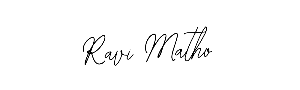 Also we have Ravi Matho name is the best signature style. Create professional handwritten signature collection using Bearetta-2O07w autograph style. Ravi Matho signature style 12 images and pictures png