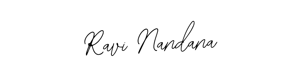 The best way (Bearetta-2O07w) to make a short signature is to pick only two or three words in your name. The name Ravi Nandana include a total of six letters. For converting this name. Ravi Nandana signature style 12 images and pictures png