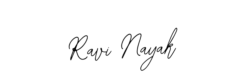 The best way (Bearetta-2O07w) to make a short signature is to pick only two or three words in your name. The name Ravi Nayak include a total of six letters. For converting this name. Ravi Nayak signature style 12 images and pictures png