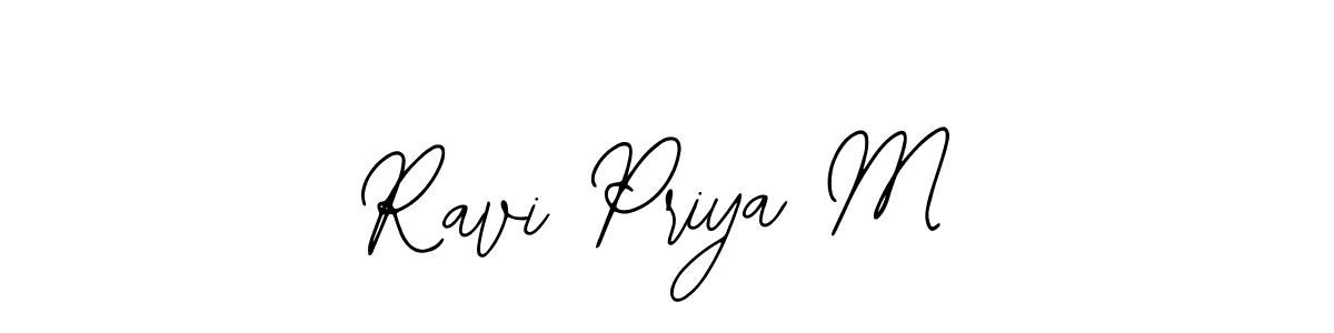 Make a beautiful signature design for name Ravi Priya M. With this signature (Bearetta-2O07w) style, you can create a handwritten signature for free. Ravi Priya M signature style 12 images and pictures png