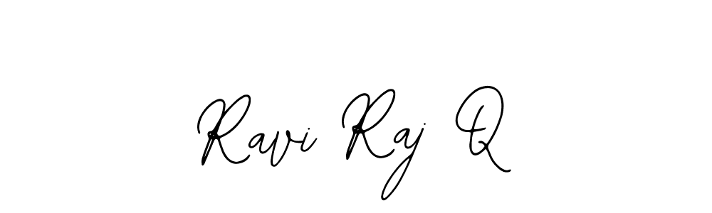 Design your own signature with our free online signature maker. With this signature software, you can create a handwritten (Bearetta-2O07w) signature for name Ravi Raj Q. Ravi Raj Q signature style 12 images and pictures png