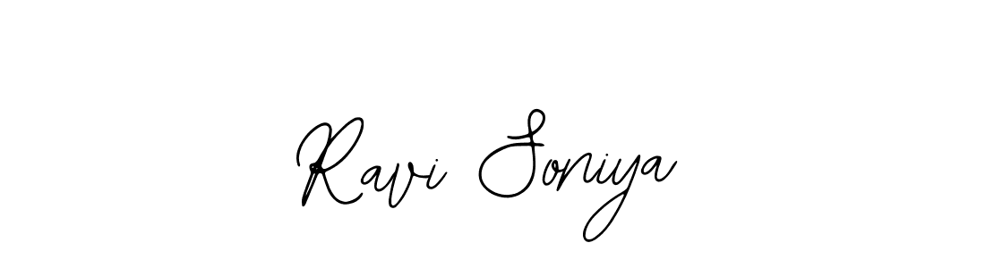 The best way (Bearetta-2O07w) to make a short signature is to pick only two or three words in your name. The name Ravi Soniya include a total of six letters. For converting this name. Ravi Soniya signature style 12 images and pictures png