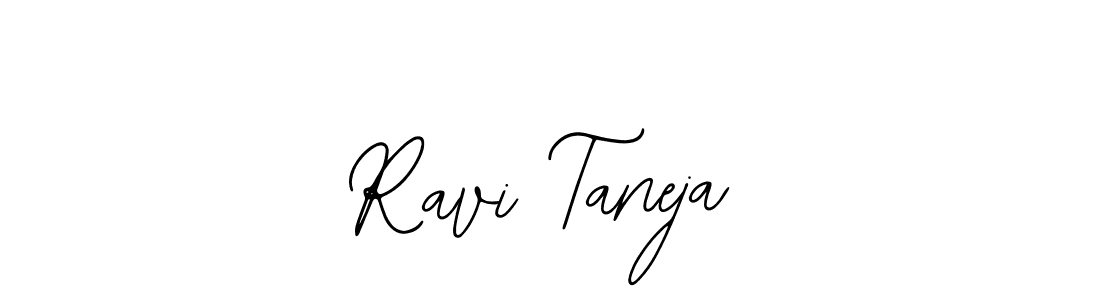 Use a signature maker to create a handwritten signature online. With this signature software, you can design (Bearetta-2O07w) your own signature for name Ravi Taneja. Ravi Taneja signature style 12 images and pictures png