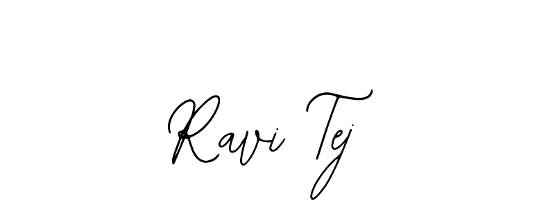 It looks lik you need a new signature style for name Ravi Tej. Design unique handwritten (Bearetta-2O07w) signature with our free signature maker in just a few clicks. Ravi Tej signature style 12 images and pictures png