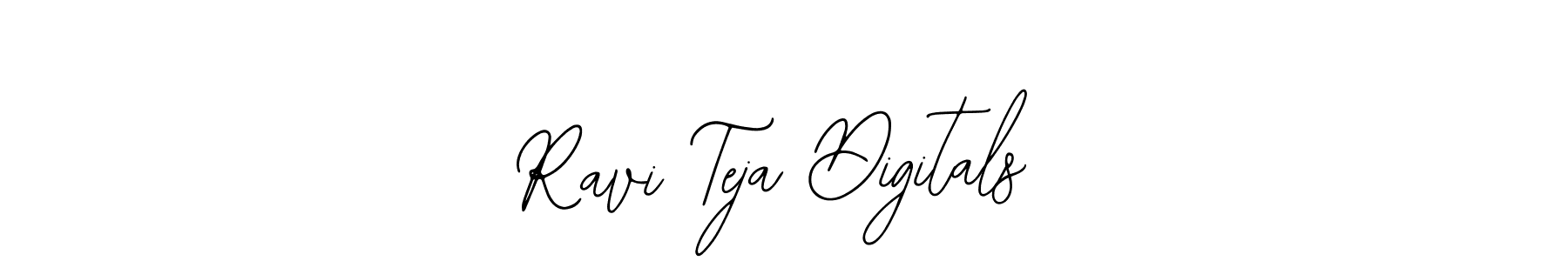 How to make Ravi Teja Digitals signature? Bearetta-2O07w is a professional autograph style. Create handwritten signature for Ravi Teja Digitals name. Ravi Teja Digitals signature style 12 images and pictures png