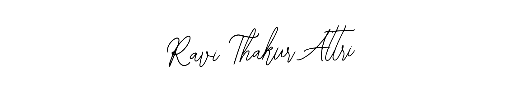 Ravi Thakur Attri stylish signature style. Best Handwritten Sign (Bearetta-2O07w) for my name. Handwritten Signature Collection Ideas for my name Ravi Thakur Attri. Ravi Thakur Attri signature style 12 images and pictures png