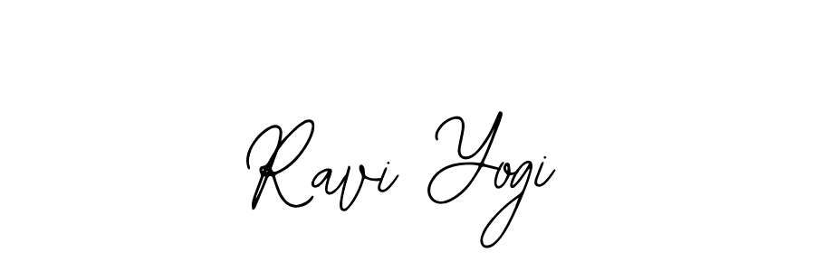 if you are searching for the best signature style for your name Ravi Yogi. so please give up your signature search. here we have designed multiple signature styles  using Bearetta-2O07w. Ravi Yogi signature style 12 images and pictures png
