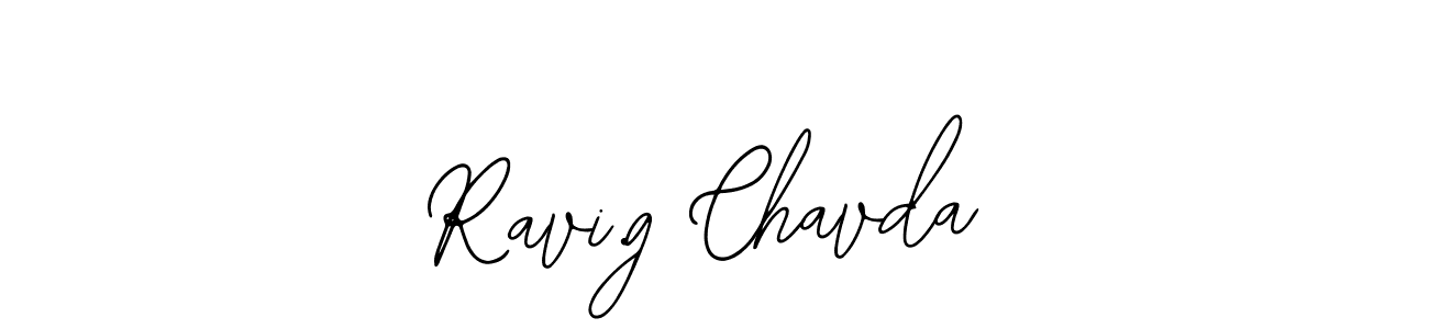 Design your own signature with our free online signature maker. With this signature software, you can create a handwritten (Bearetta-2O07w) signature for name Ravi.g Chavda. Ravi.g Chavda signature style 12 images and pictures png