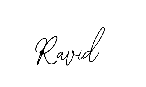 Ravid stylish signature style. Best Handwritten Sign (Bearetta-2O07w) for my name. Handwritten Signature Collection Ideas for my name Ravid. Ravid signature style 12 images and pictures png