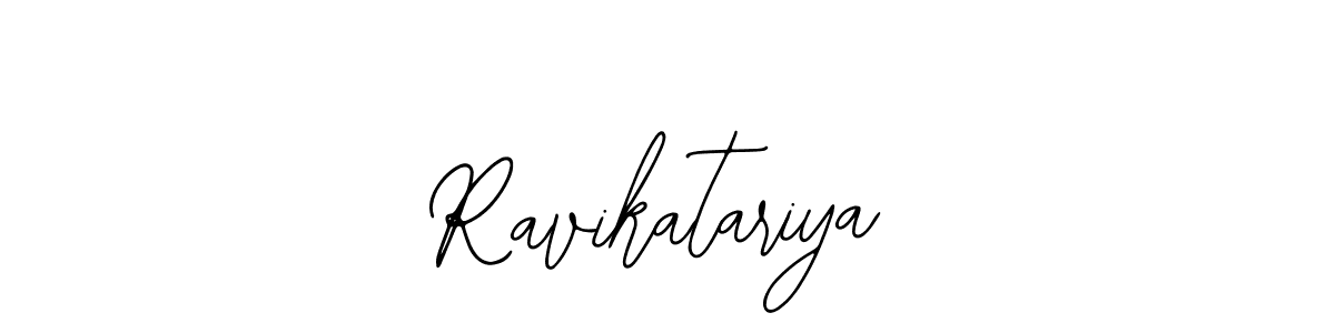 Make a beautiful signature design for name Ravikatariya. With this signature (Bearetta-2O07w) style, you can create a handwritten signature for free. Ravikatariya signature style 12 images and pictures png